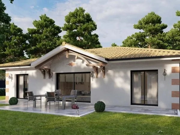 Maison neuve RE 2020+terrain Castets et Castillon
