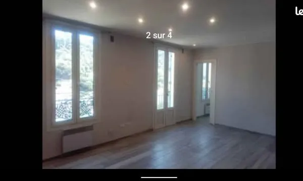 Loue beau 3 pièces menton niveau piscine carei