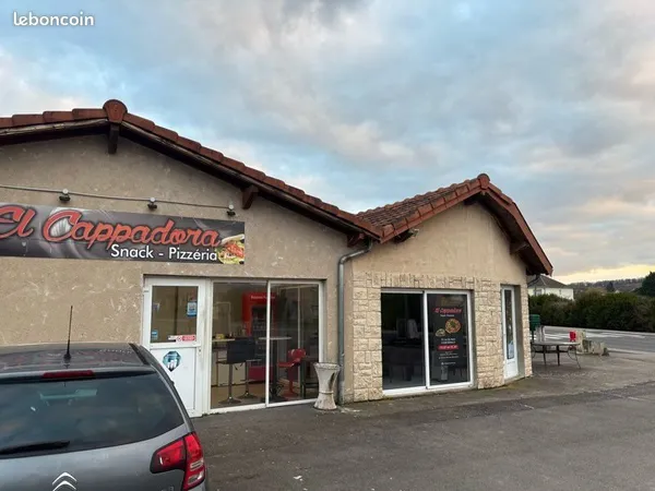 Kebab - Pizzeria à vendre - Remilly (57580) - Terrasse - Clé en main