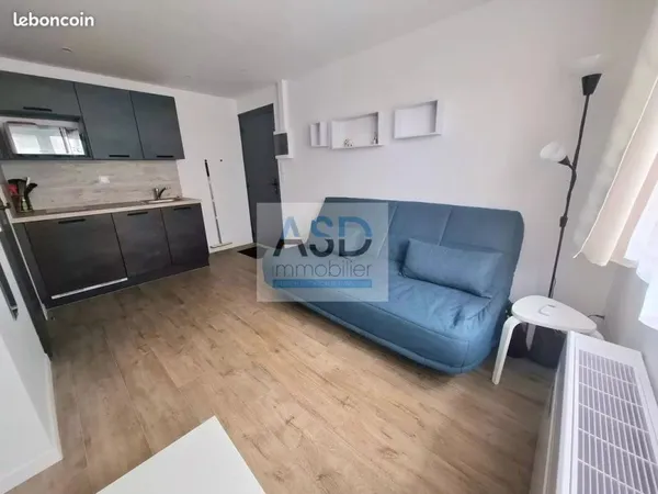 Studio 1 pièce 17 m²
