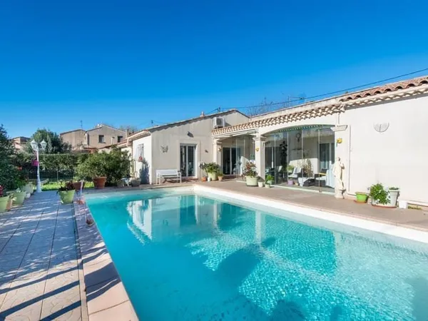 Viager occupé - La Bouilladisse 13 - Maison avec studio indépendant et piscine