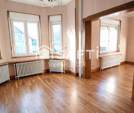 Algrange, maison familiale 105 m² - 4 chambres - Terrain 421 m² - Proche Thionville / Luxembourg