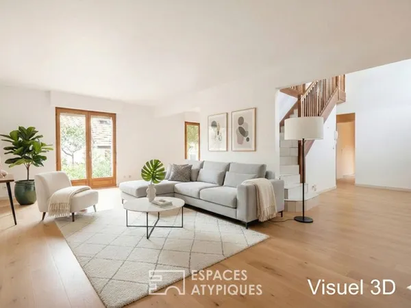 Maison avec jardin et terrasse à revisiter