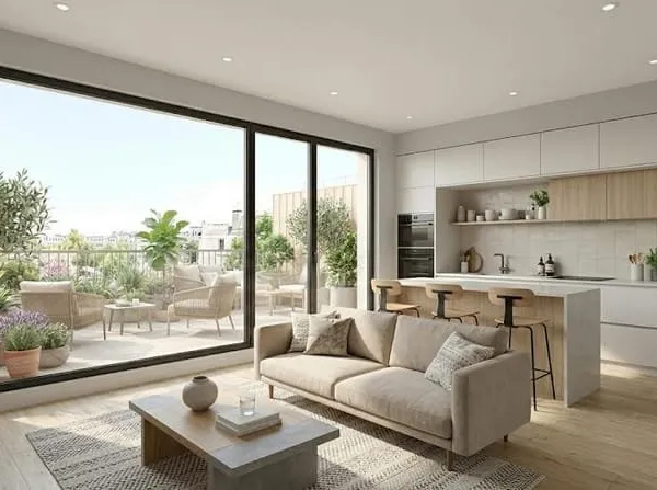Appartement 3 pièces 65 m²
