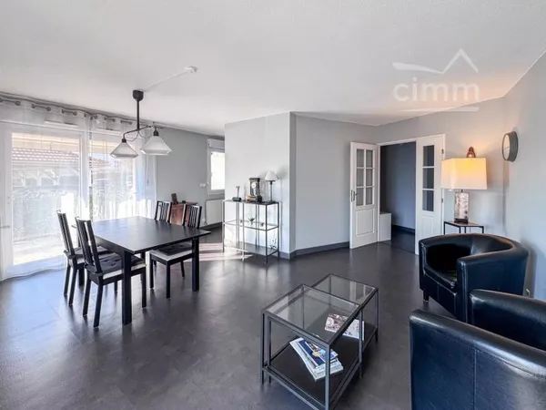 Appartement T4 de 81m² - Jardin et Terrasse - cave - vue