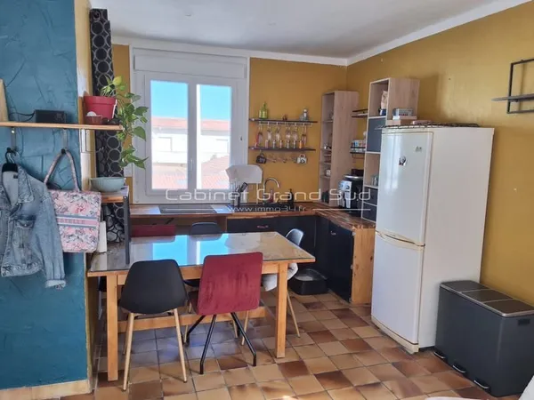 Appartement de 37m2 en vente dernier étage à Carnon