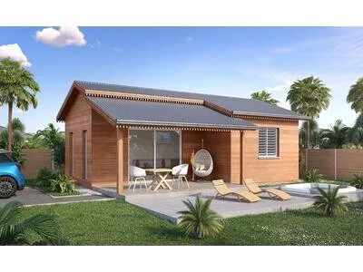 PROCHE BELLE ALLEE EN LOTISSEMENT TERRAIN 409 m² + MAISON 2 CH 1 SDE 62 m² à ST FRANCOIS