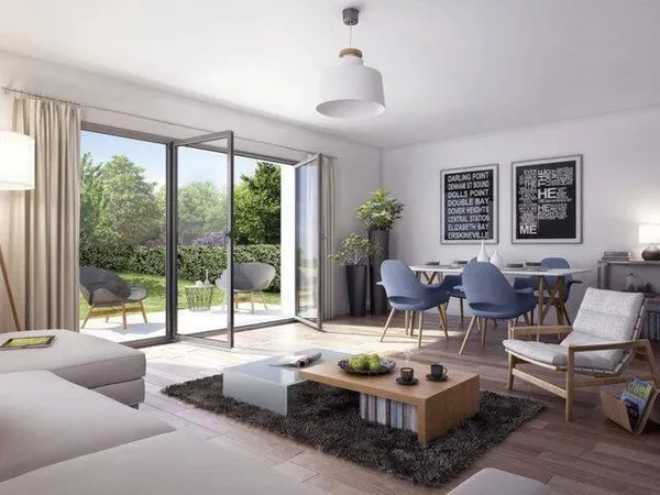 Appartement 2 pièces 43 m²