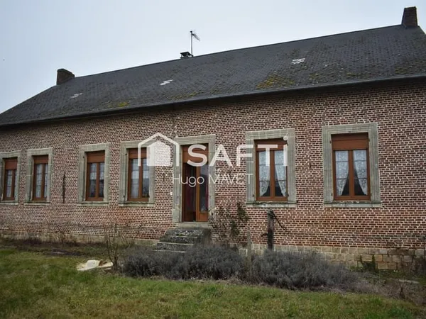 Ancien corps de ferme avec pâture
