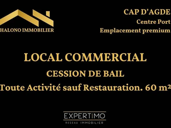 Local commercial 60 m²