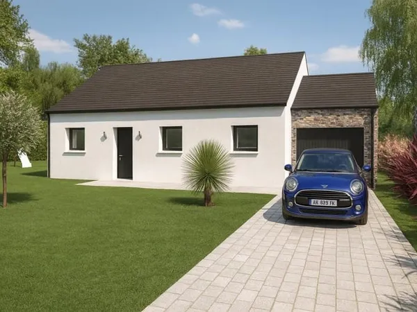 Maison 3 chambres avec garage