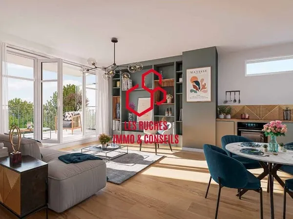 Appartement 2 pièces 40 m²