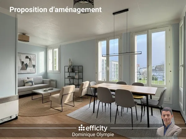 Appartement 4 pièces 65 m²