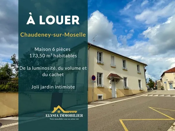 Maison 6 pièces 173,5 m2 CHAUDENEY-SUR-MOSELLE 54200