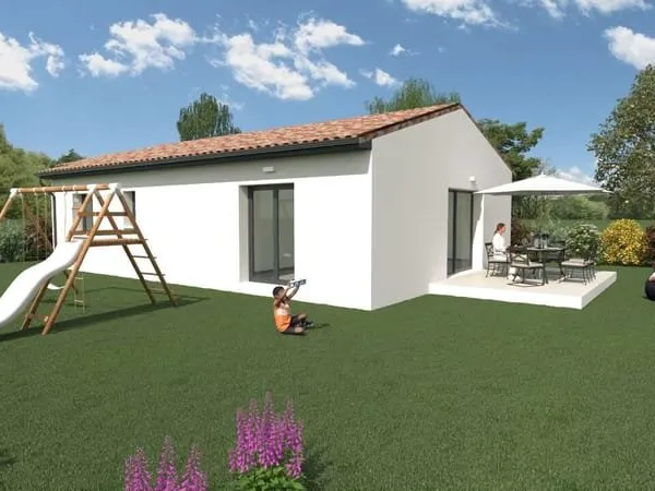 Pierrelatte : FRAIS DE NOTAIRE OFFERTS !! maison de 84 m² sur une parcelle de 515 m²