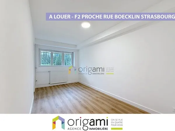 Nouveauté - Logement F2 rénové à louer Strasbourg Robertsau