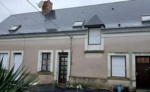 maison ancienne 2 chambres sur 3000 m2