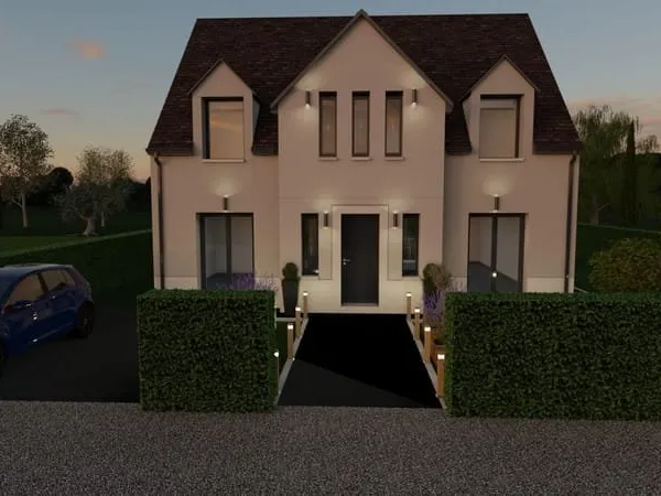 Projet de construction d'une maison 130 m² avec terrain à PONTCARRE (77)