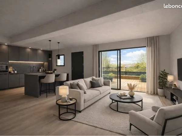 Appartement 3 chambres à louer de 95m2 avec terrasse de 34m2