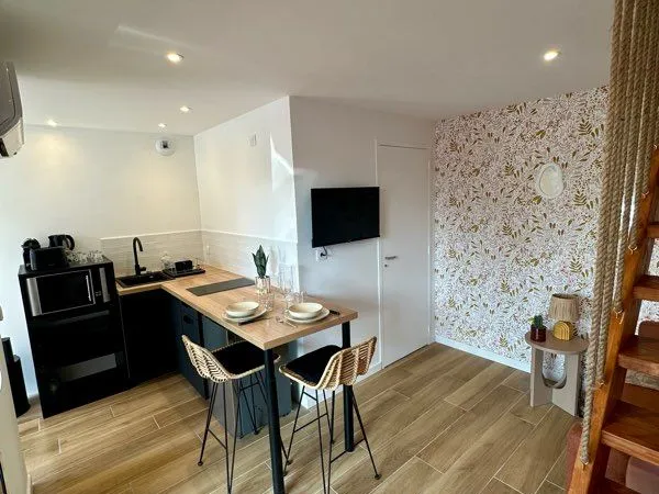 Maison de ville, location meublée en bail mobilité