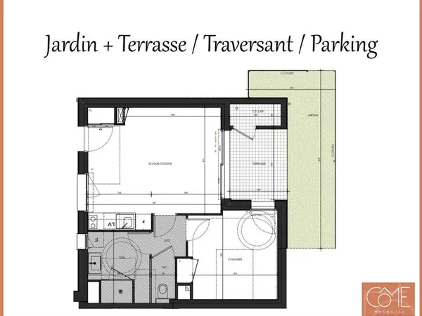 Type 2 avec Jardin - Caserne Lorette - SAINT-MALO