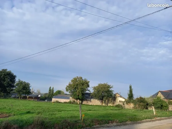 Vends terrains à bâtir hors lotissement Bourg de LOURMAIS