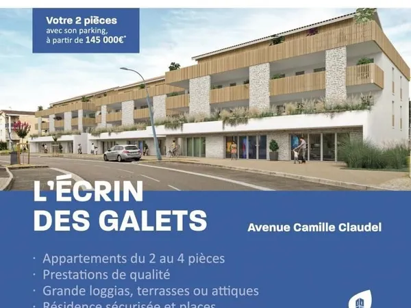 Appartement 2 pièces 41 m²
