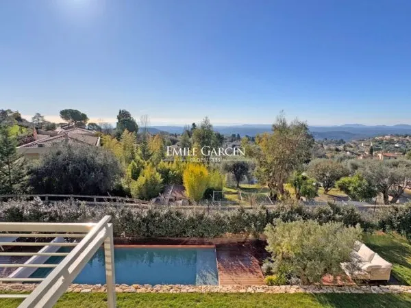 A louer Cote d'Azur, Tourrettes sur Loup, 3 chambres en suite, piscine