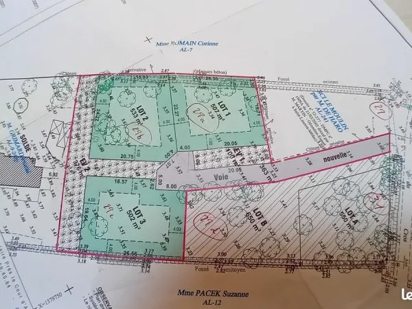 Terrain a vendre