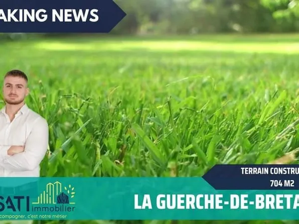 TERRAIN CONSTRUCTIBLE - 704M2