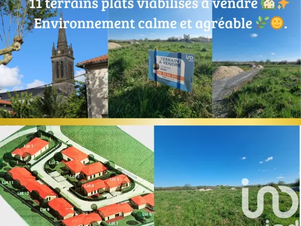Vente Terrain à bâtir 367 m²