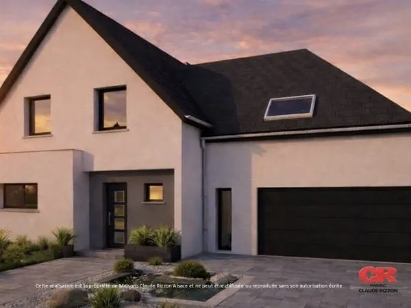 Maison neuve 6 pièces avec garage à WEITBRUCH