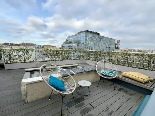 Triplex d'exception style loft - 4 chambres - terrasses-parking