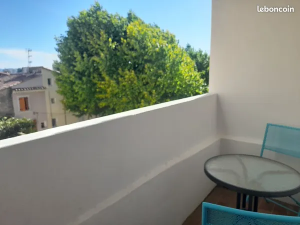 Rare T1 meublé rénové au calme, magnifique vue, sud, balcon, cave, fibre idéalement situé