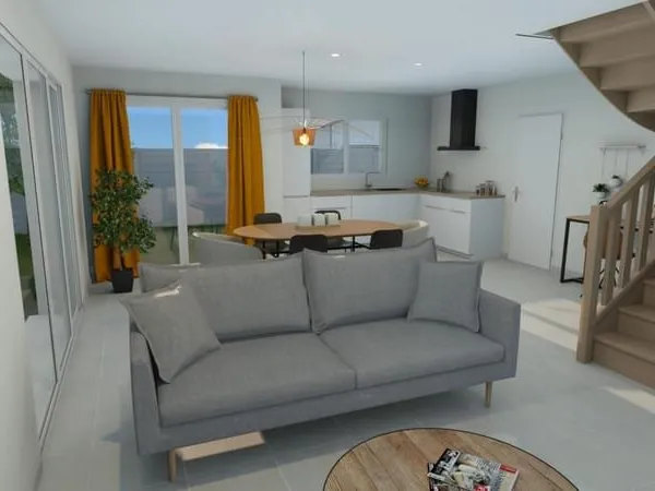 SAINT-NAZAIRE, LES ROCHELLES - MAISON NEUVE 108 m² - 4 CHAMBRES