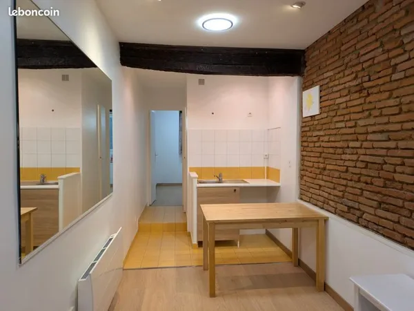 2 pieces renove neuf toulouse carmes