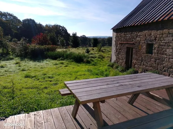 Vente | Longère | 3p | 2ch | 72 m² | Glomel | Expo Sud | Terrasse · Jardin