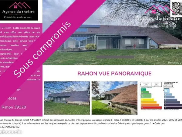 Propriété 7 pièces 170 m²
