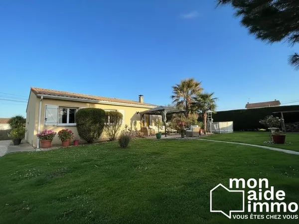 Maison plain pied 3 chambres 85m²