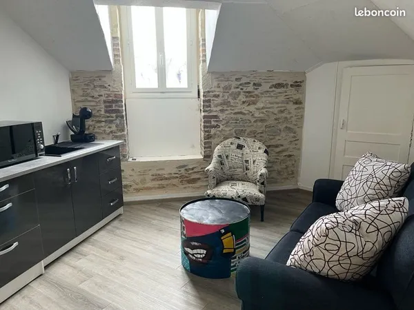 Appartement T2 meublé rénové centre ville