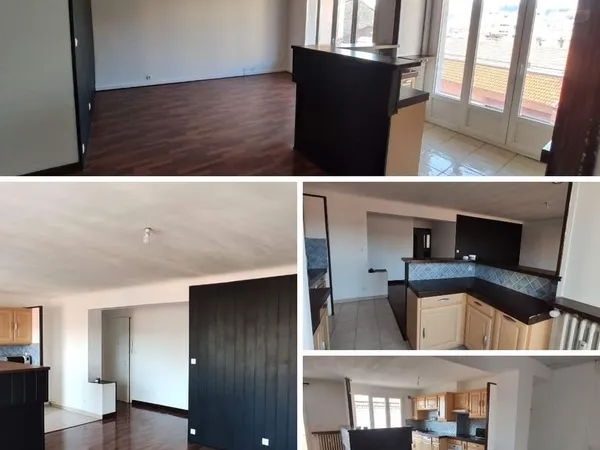 T3 lumineux de 74 m² Boulevard Valbenoîte