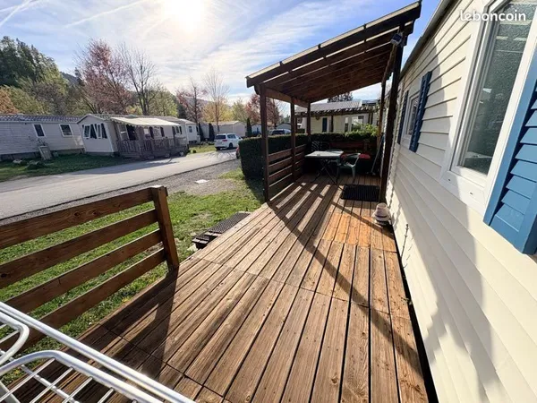 Mobilhome dans un camping 3 étoiles à Samoëns 74