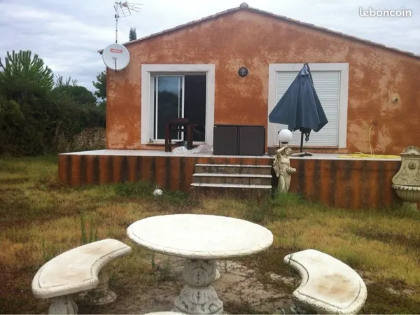 Villa plain pieds t5 + terrain 800m2