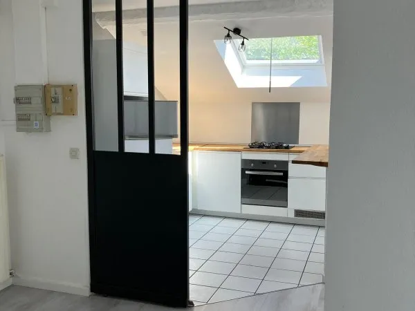 Loue appartement - beau T3 mansardé - Cours Fauriel