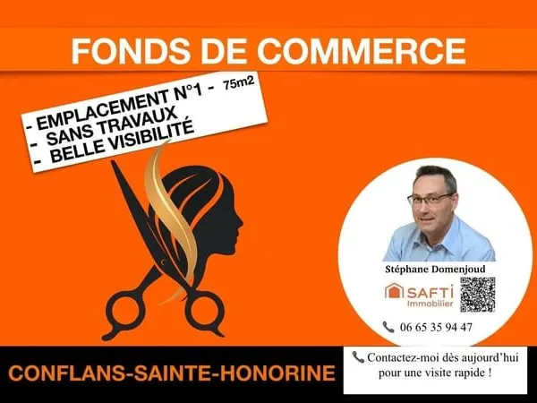 Bureaux 3 pièces 75 m²