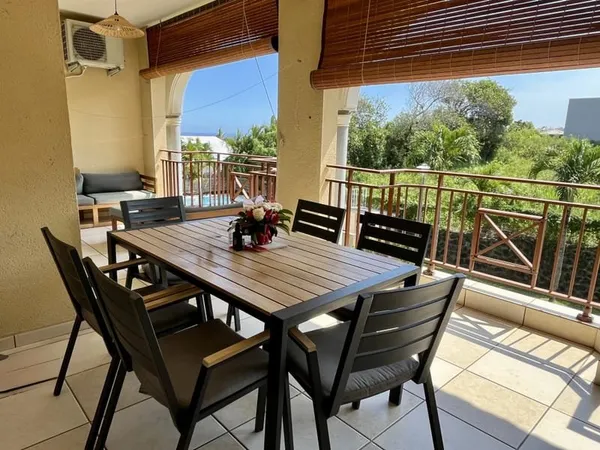 Location appartement T3 meublé vue mer avec piscine à Manapany Les Bains