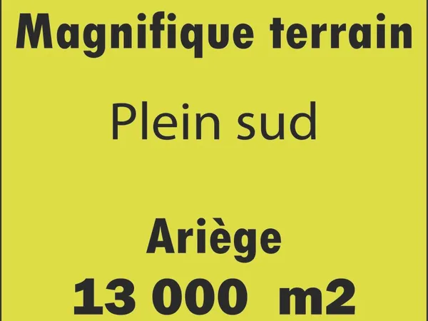 Terrain dans les pyrenees