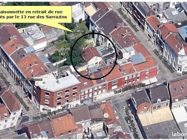 Duplex t3 - f3 avec cour/terrasse- proche metro gambetta
