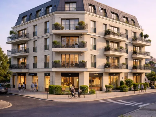 - - APPARTEMENT NEUF 2P DRANCY CENTRE-VILLE - REMISE DES CLES IMMEDIATES !! !!