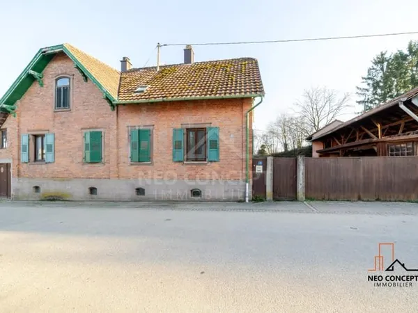 * WEITBRUCH - Maison de 123 m² + Grange et Dépendance à rénover * IDEAL INVESTISSEUR *